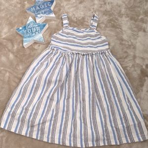 Stripe Denim Dress